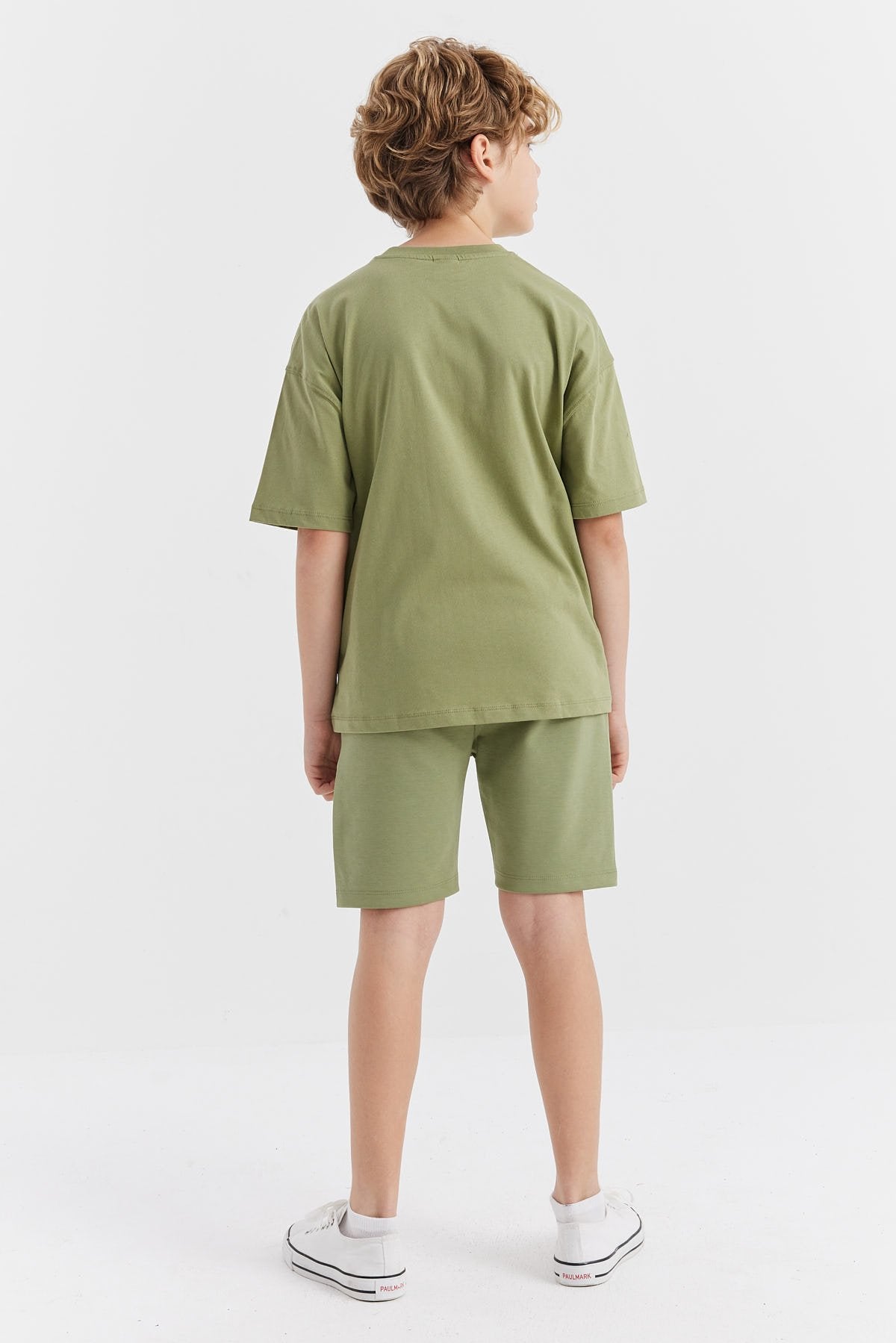 Boy's Text Printed Shorts
