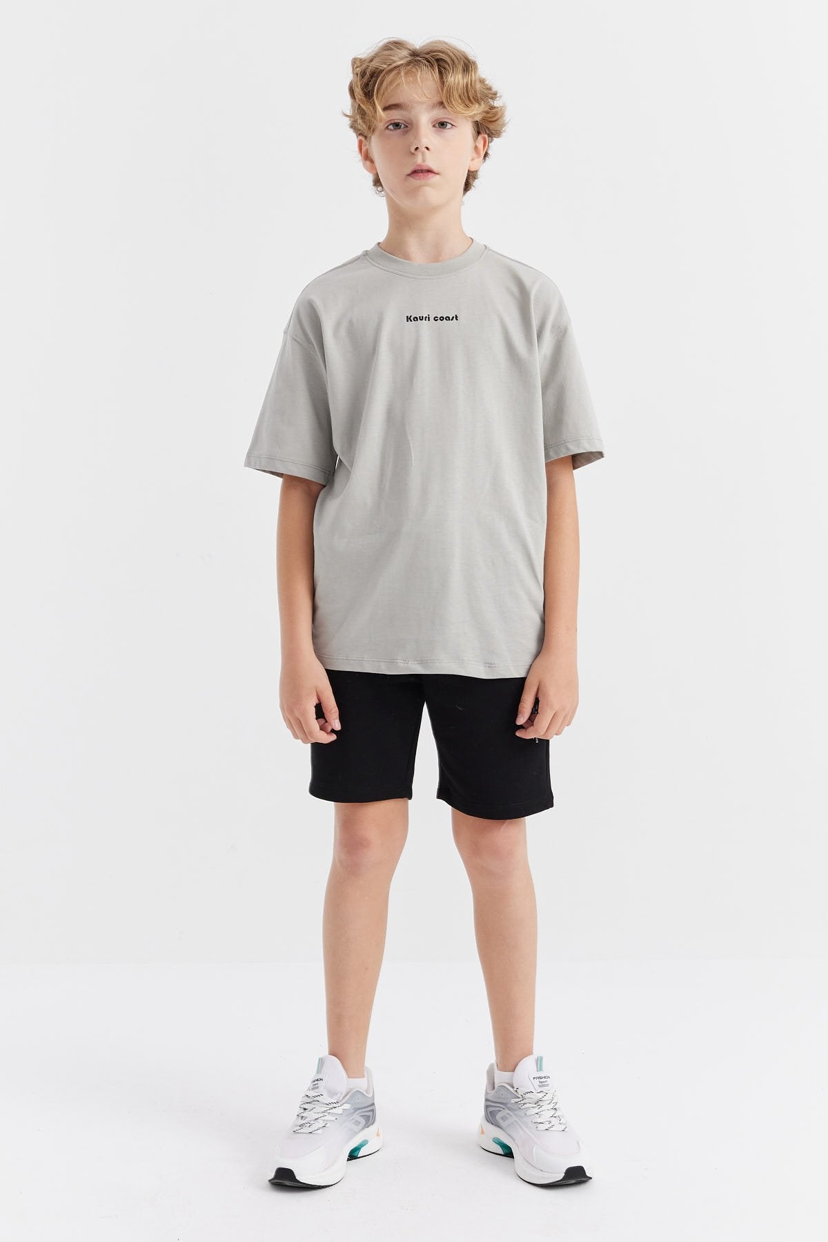 Boy's Text Printed 2-Piece Set