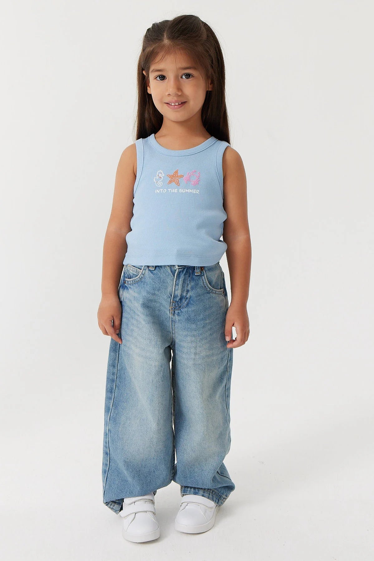 Girl's Patterned Tank Top