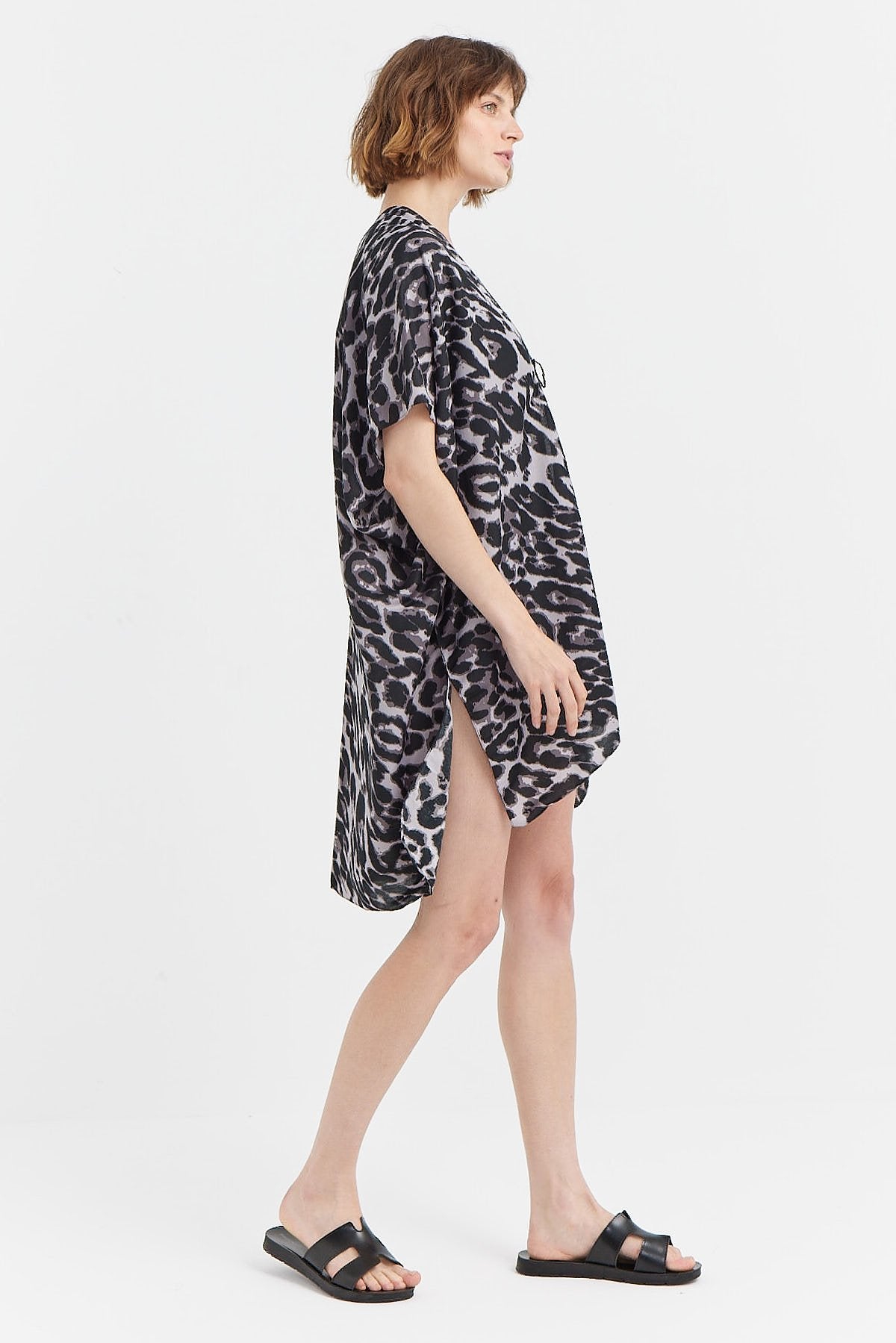 Women's Front Tied Patterned Pareo