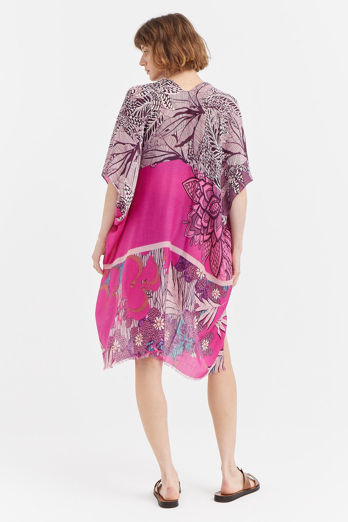 Women's Flower Patterned Pareo