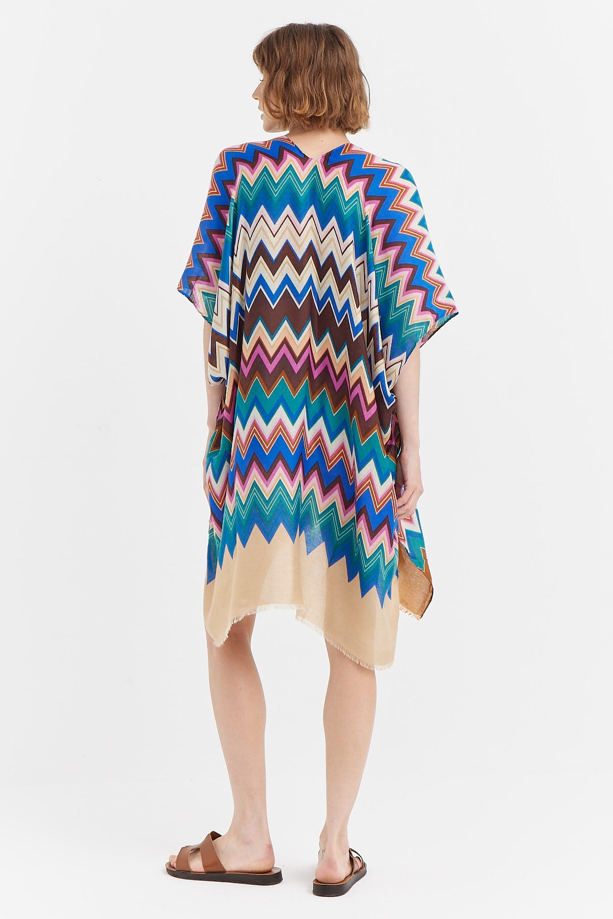 Women's Zizgaz Patterned Pareo