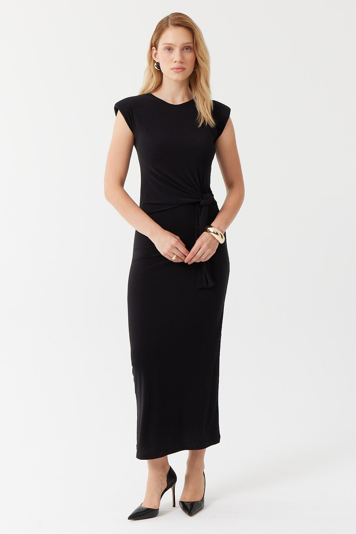 Women's Tie Waist Detail Dress