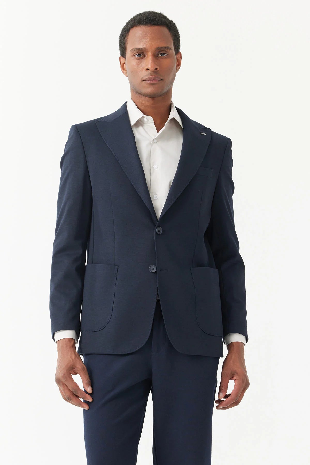 Men's Peaked Collar Jacket