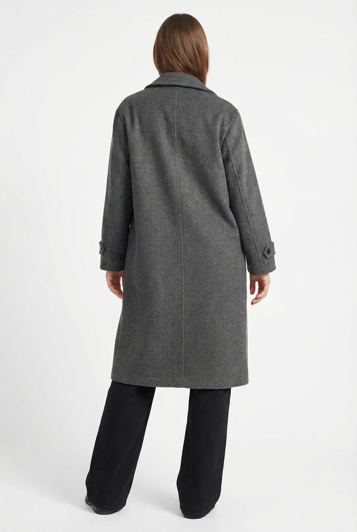 Women's Double-Breasted Bowl Coat