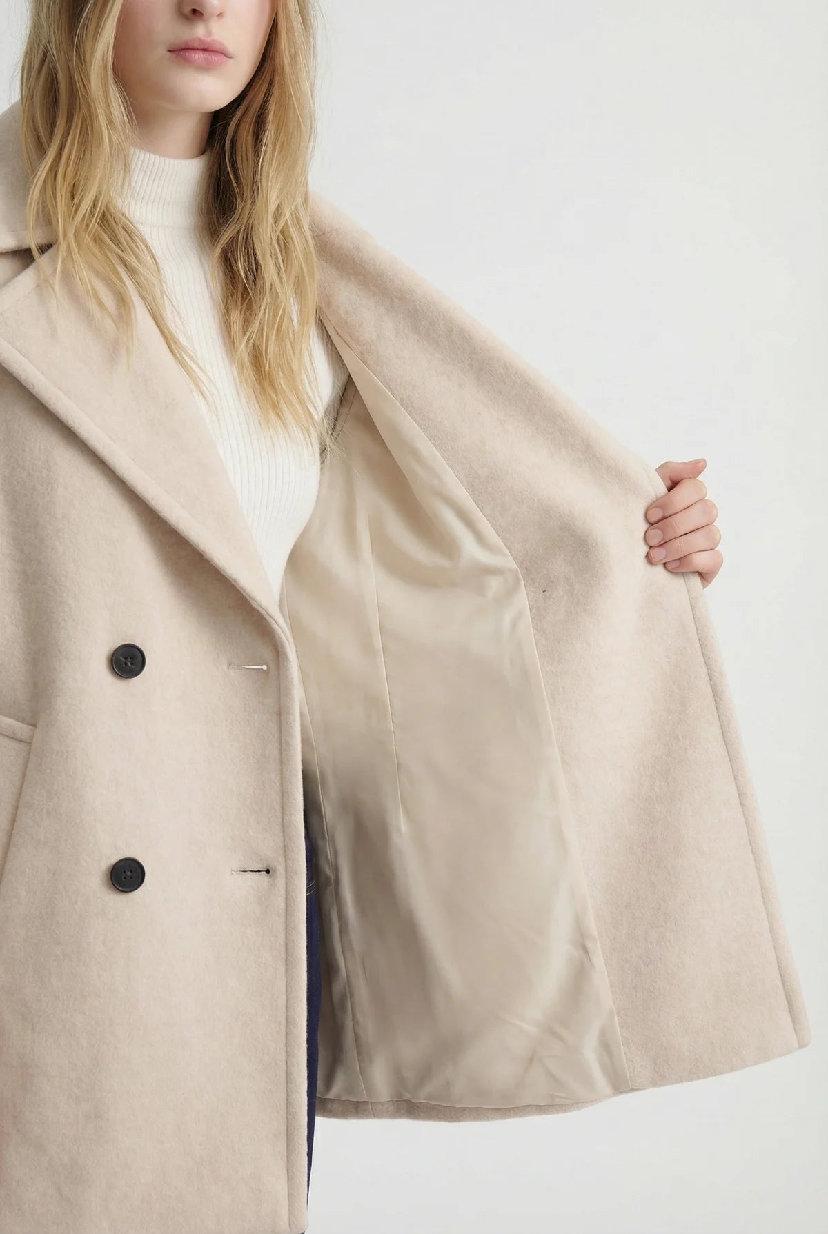 Women's Short Cashmere Coat