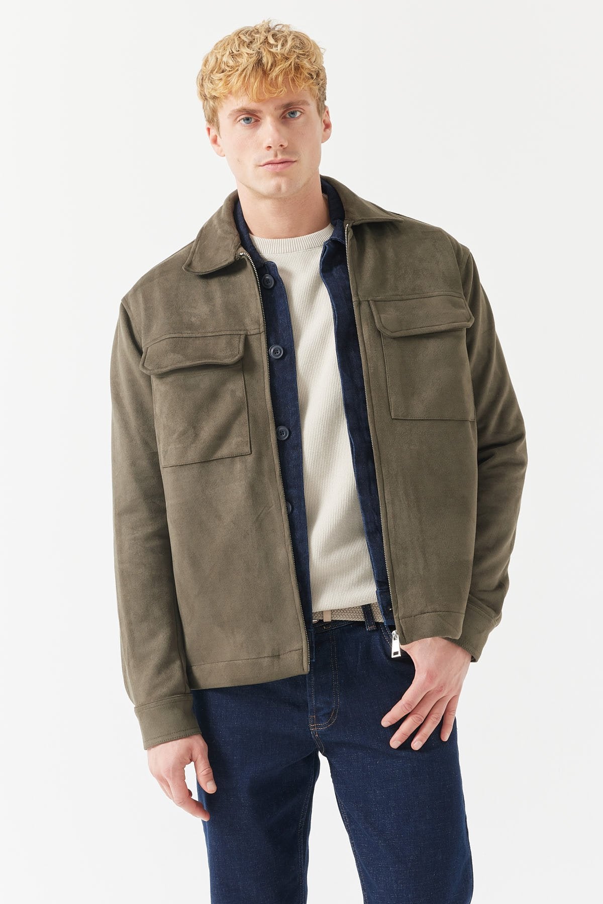 Men's Flap Pocket Coat