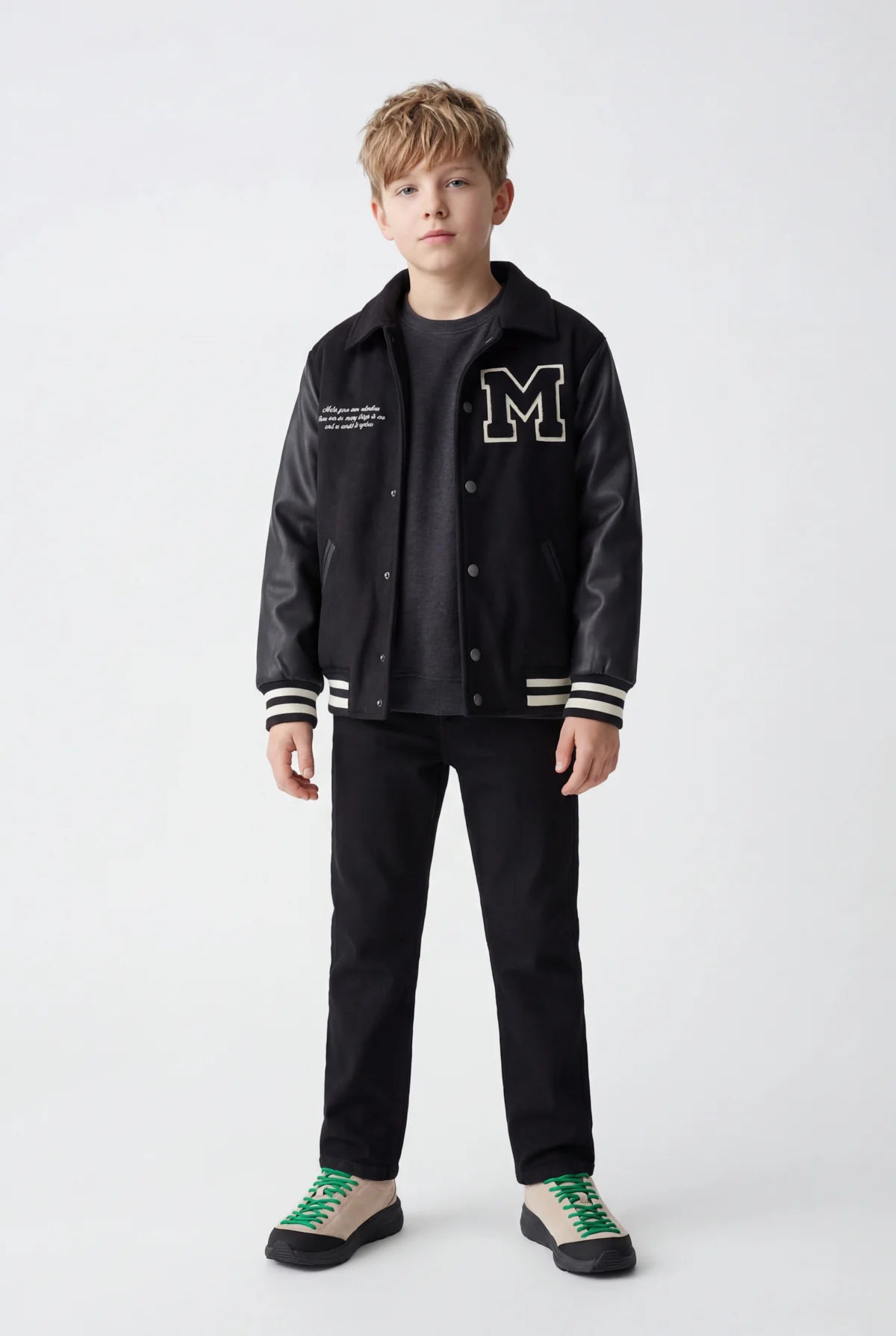 Boys' Stand-Up Collar Jacket