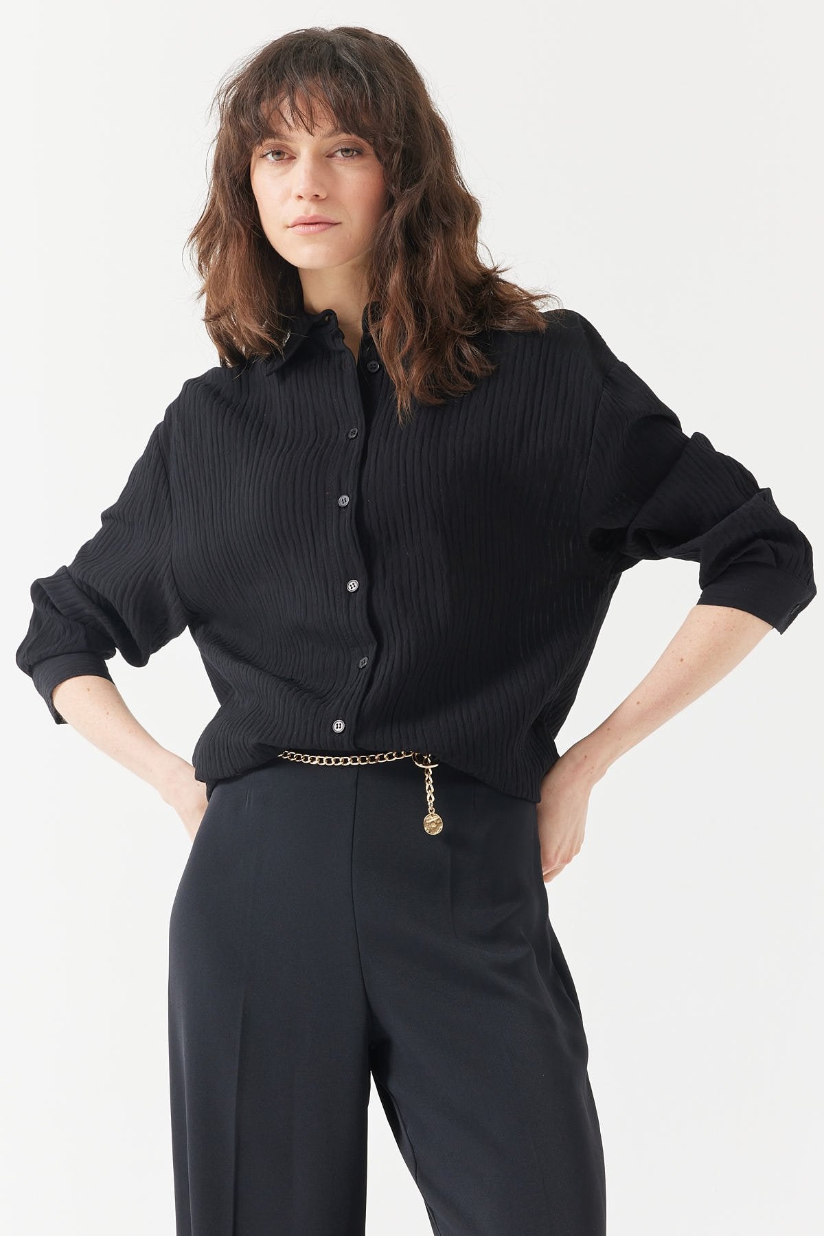Women's Textured Shirt