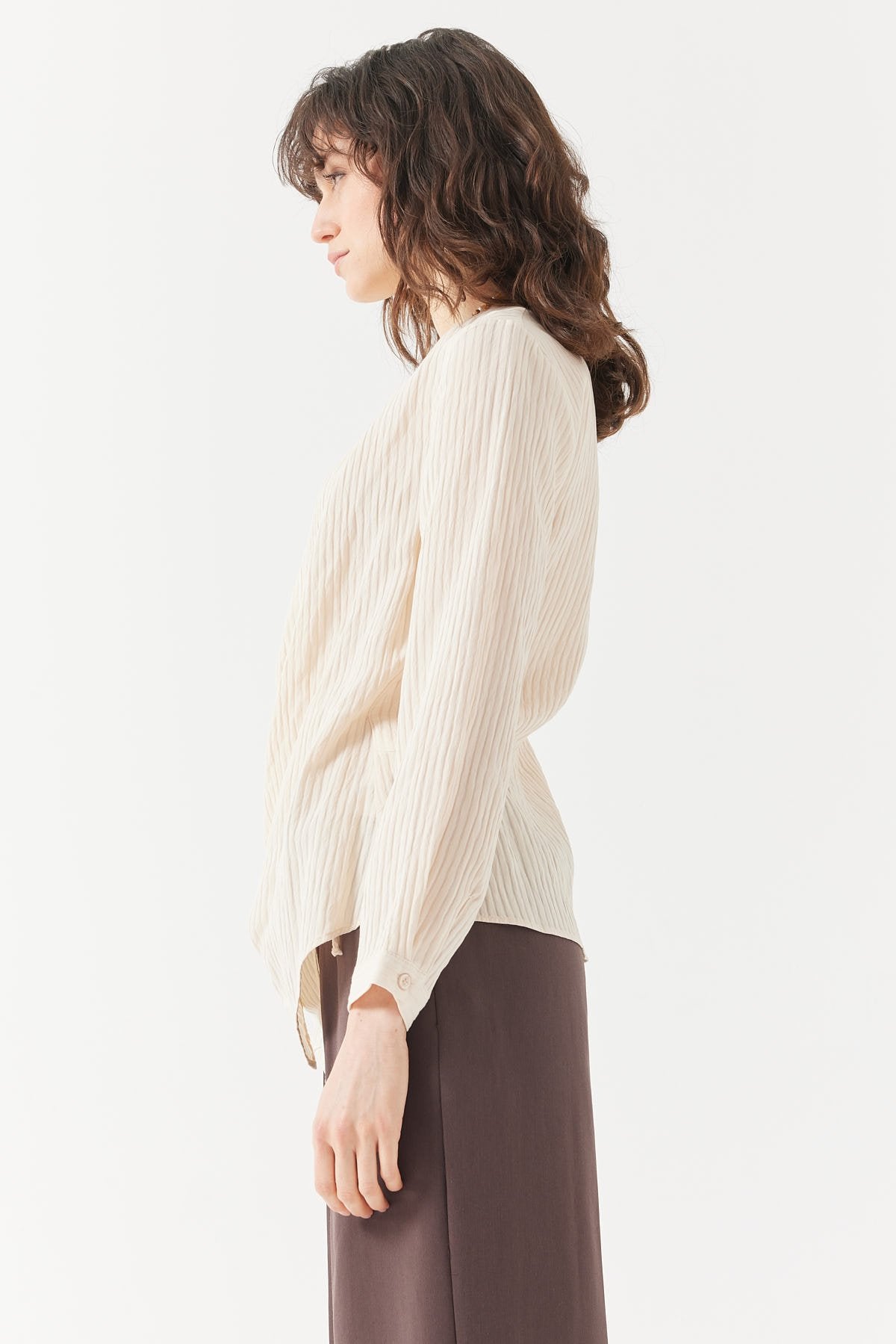 Women's Tied Wrap Blouse