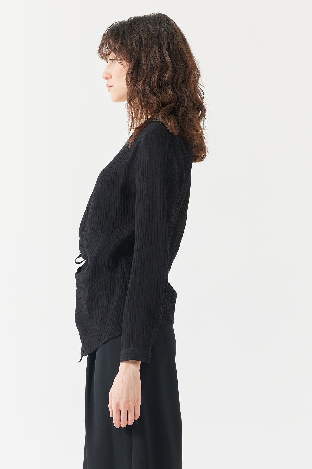 Women's Tied Wrap Blouse