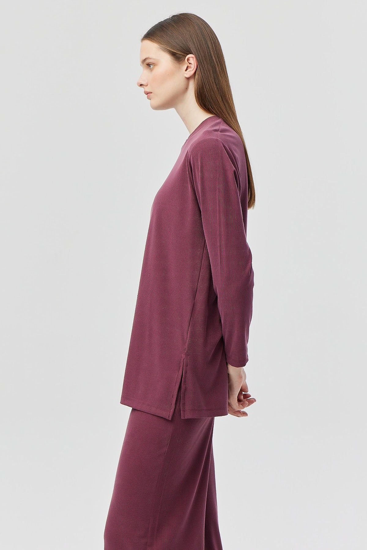 Women's Thin Ribbed Tunic