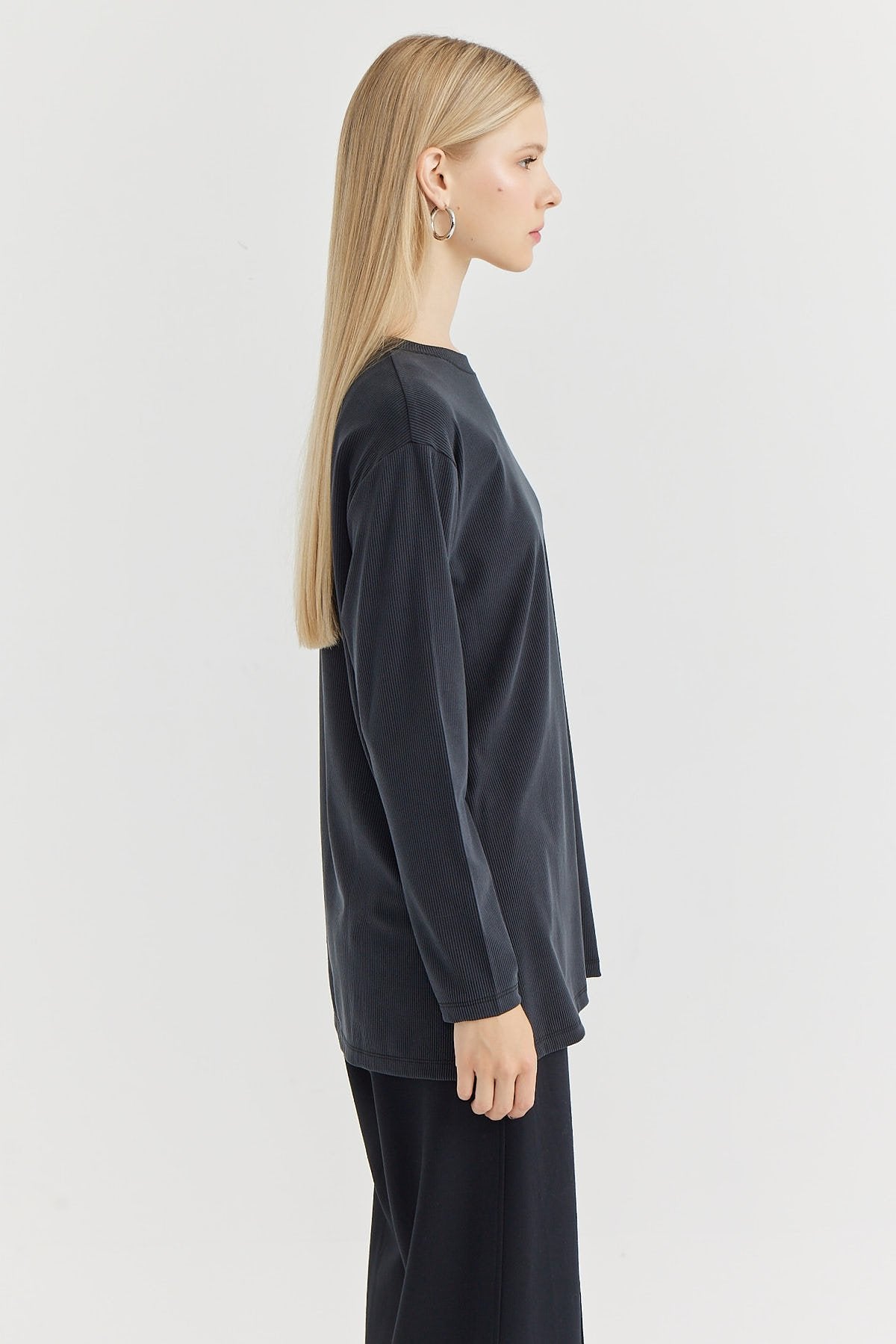 Women's Thin Ribbed Tunic