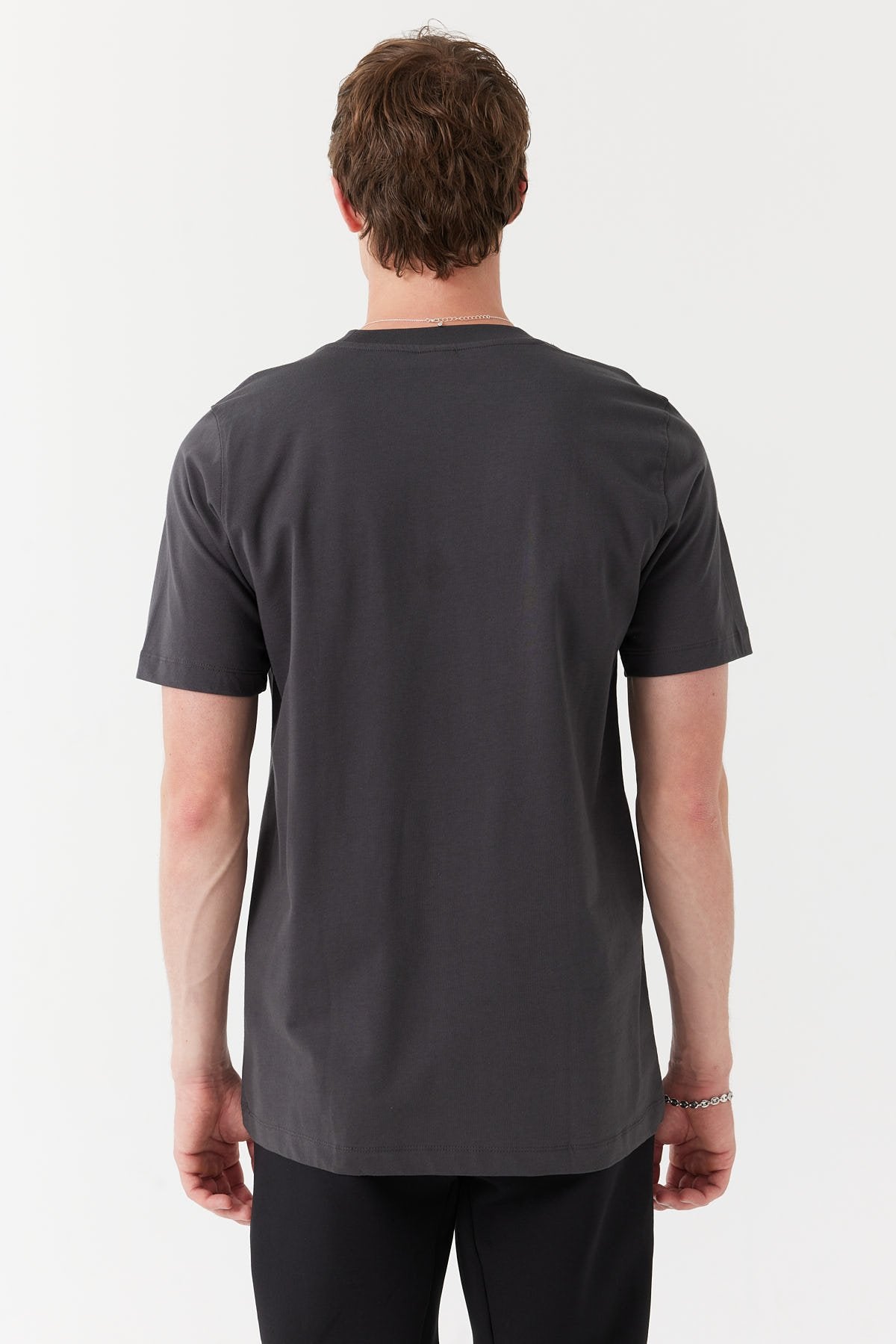 Erkek Bisiklet Yaka Basic T-shirt
