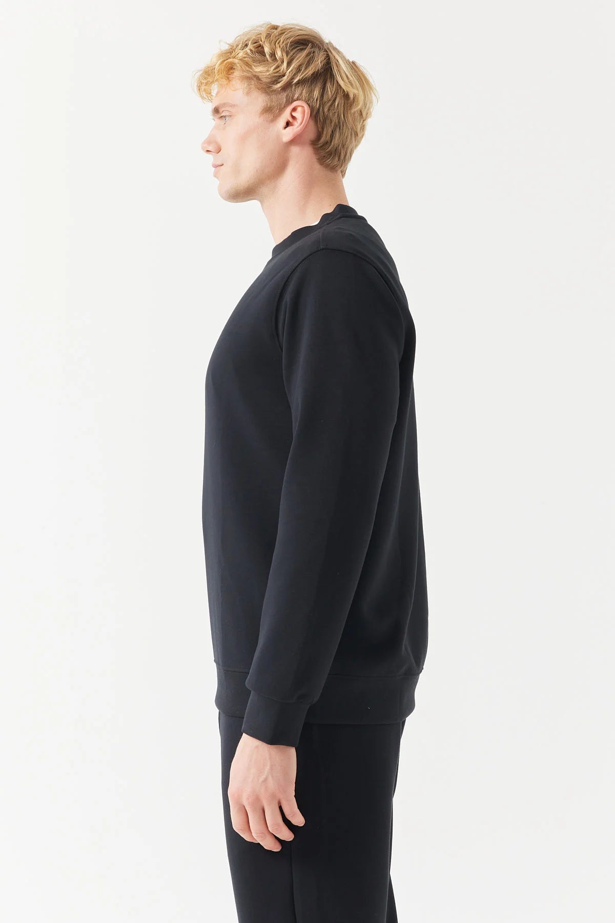 Men's Crew Neck Basic Sweat Top