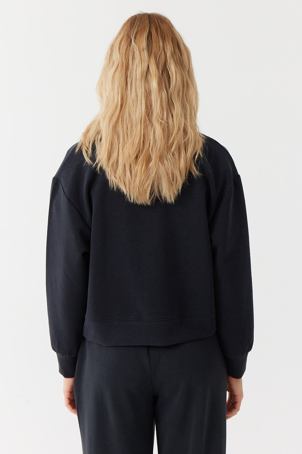 Women's Zippered Sweat Top