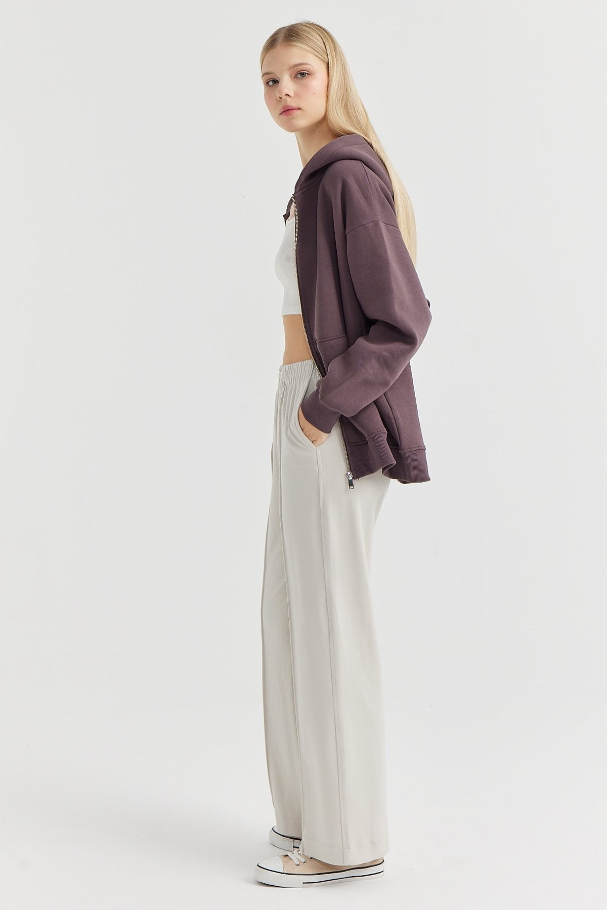 Women's Front Seam Sweat Bottom