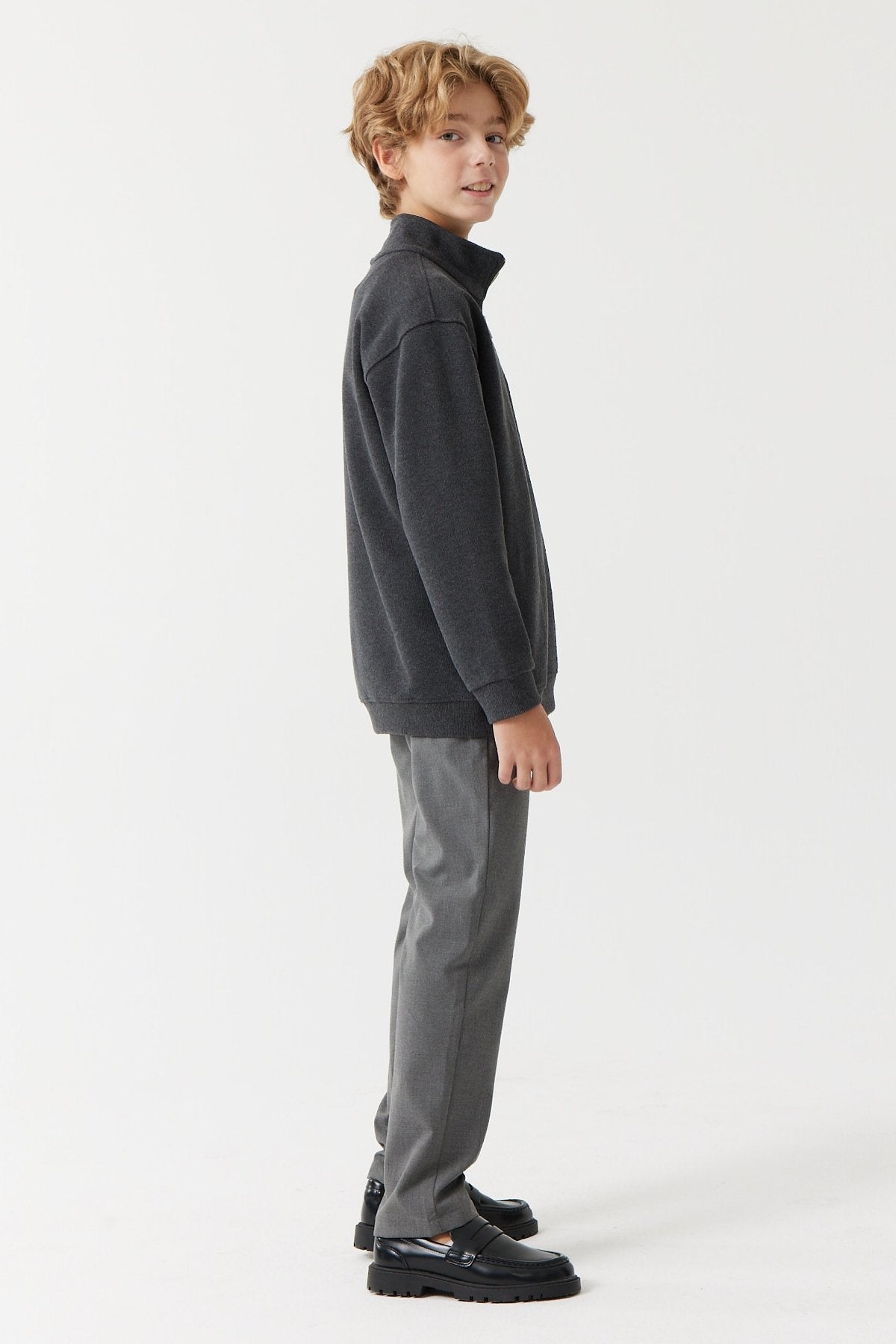 Boy's Elastic Waist Jogger Trousers