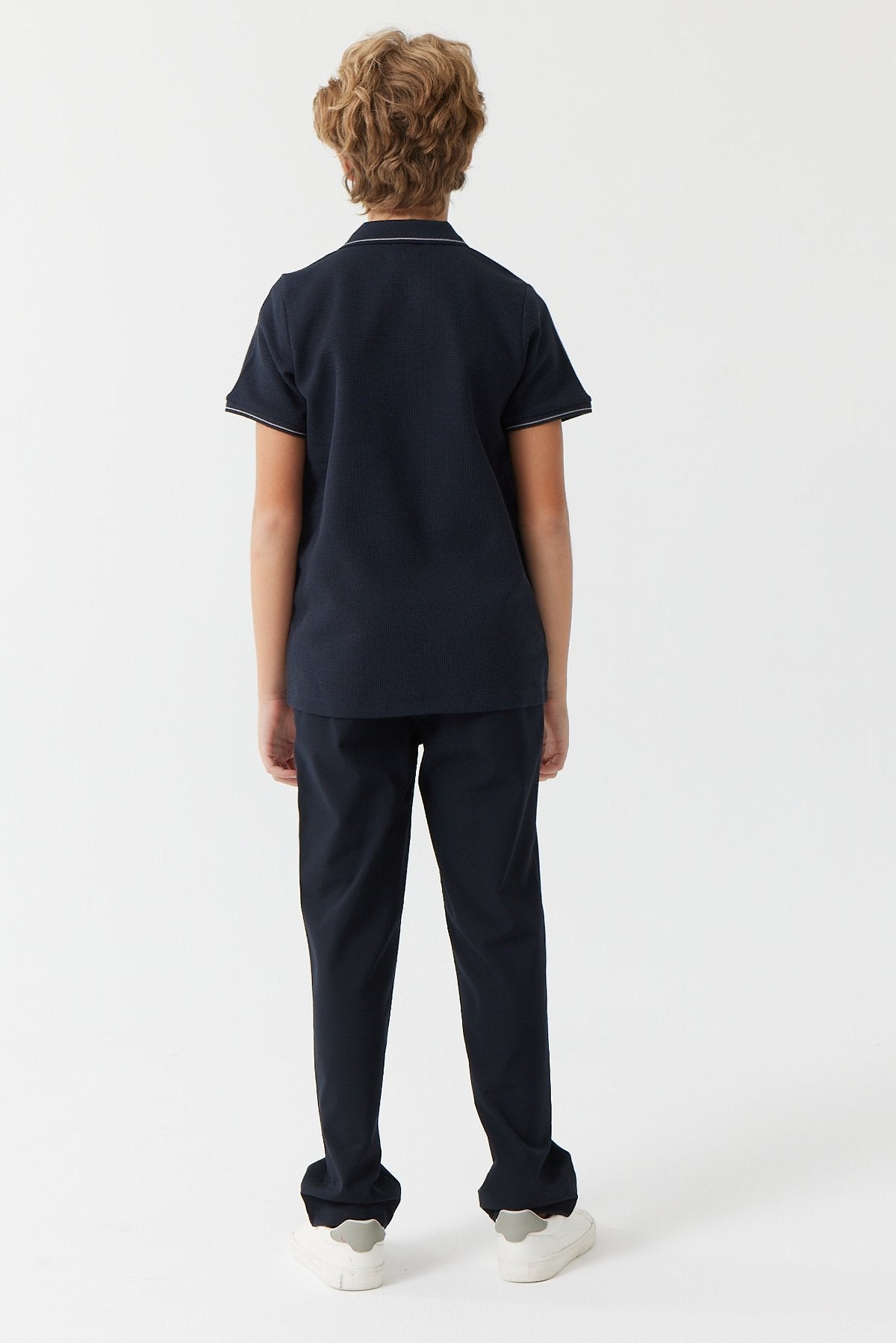 Boy's Elastic Waist Jogger Trousers