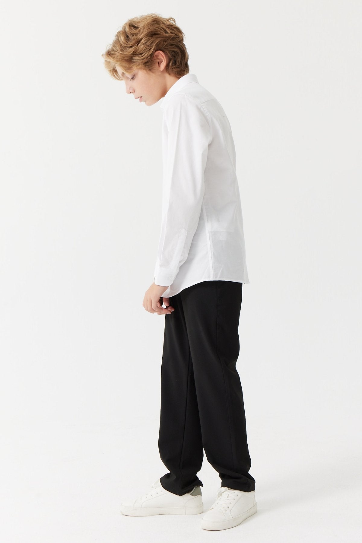 Boy's Elastic Waist Jogger Trousers