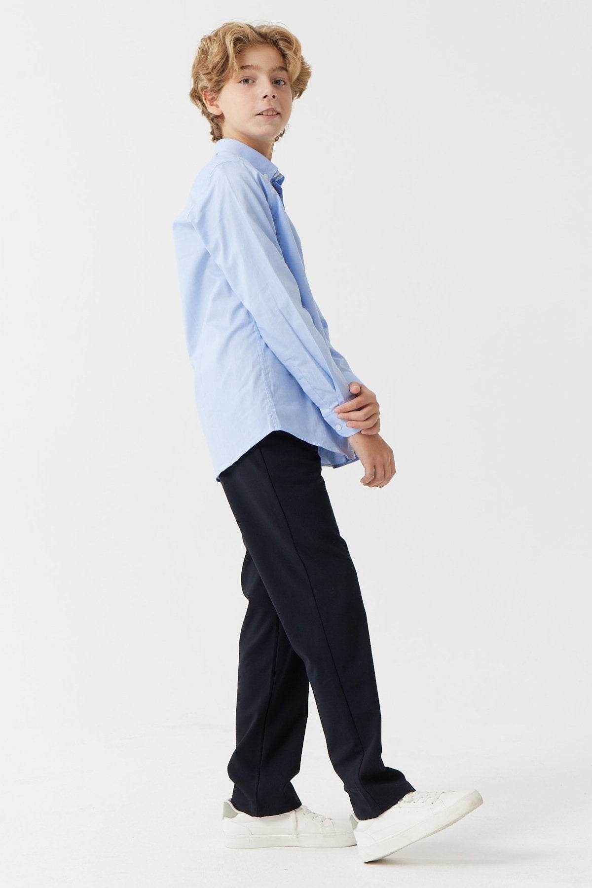 Boy's Elastic Waist Jogger Trousers