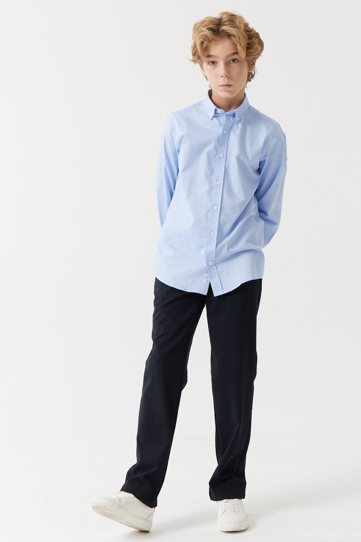 Boy's Elastic Waist Jogger Trousers