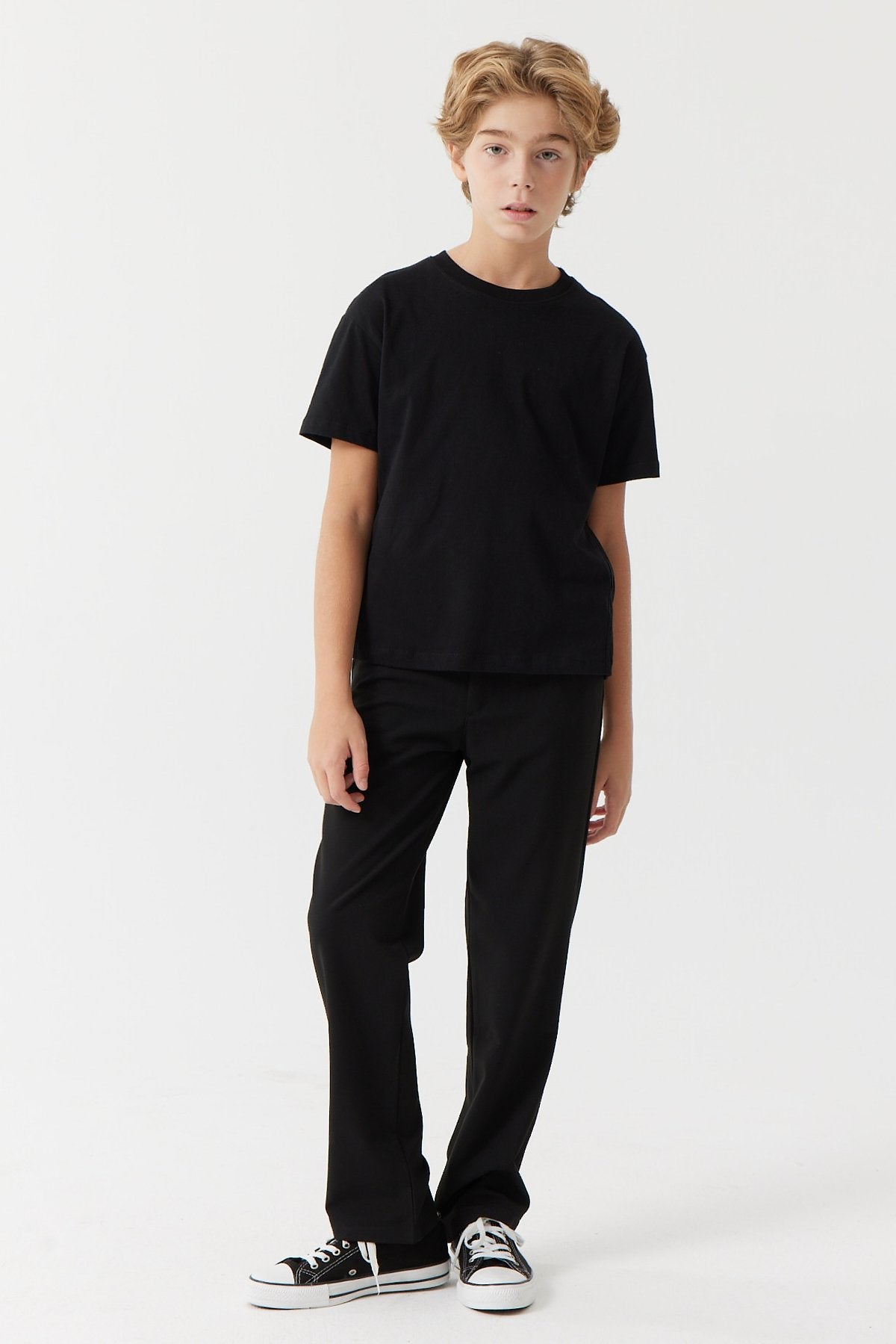 Boy's Elastic Waist Jogger Trousers