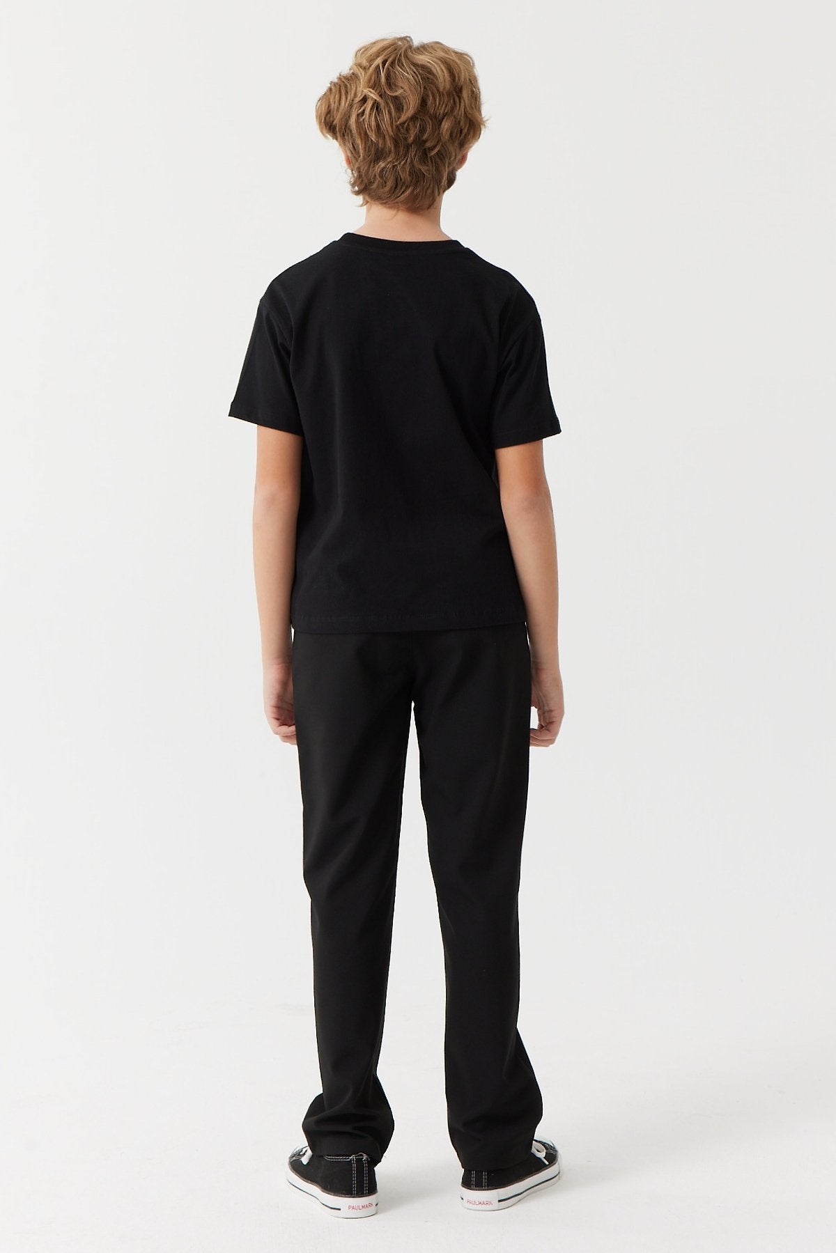 Boy's Elastic Waist Jogger Trousers