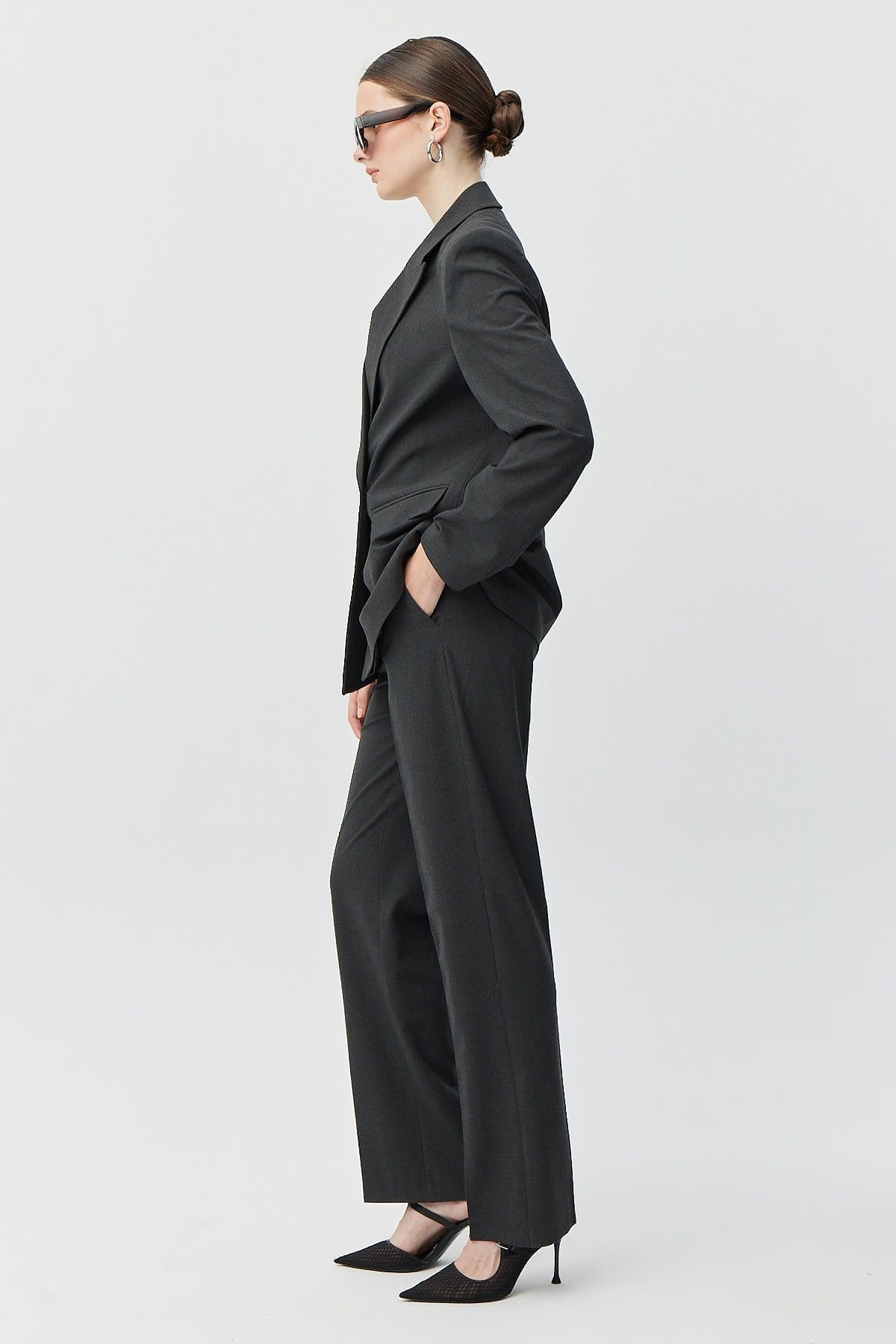 Women's Fabric Trousers