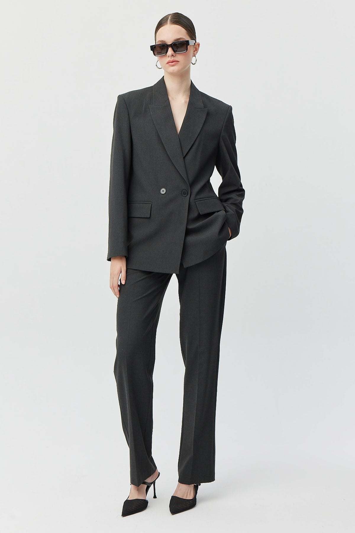 Women's Fabric Trousers