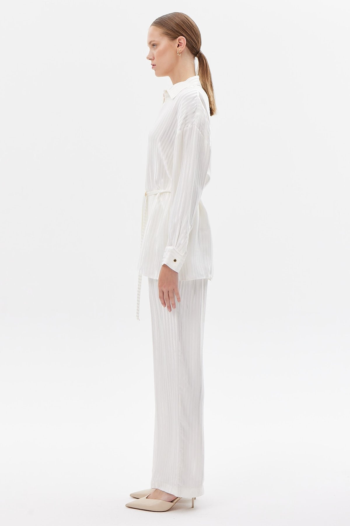 Women's Satin Trousers