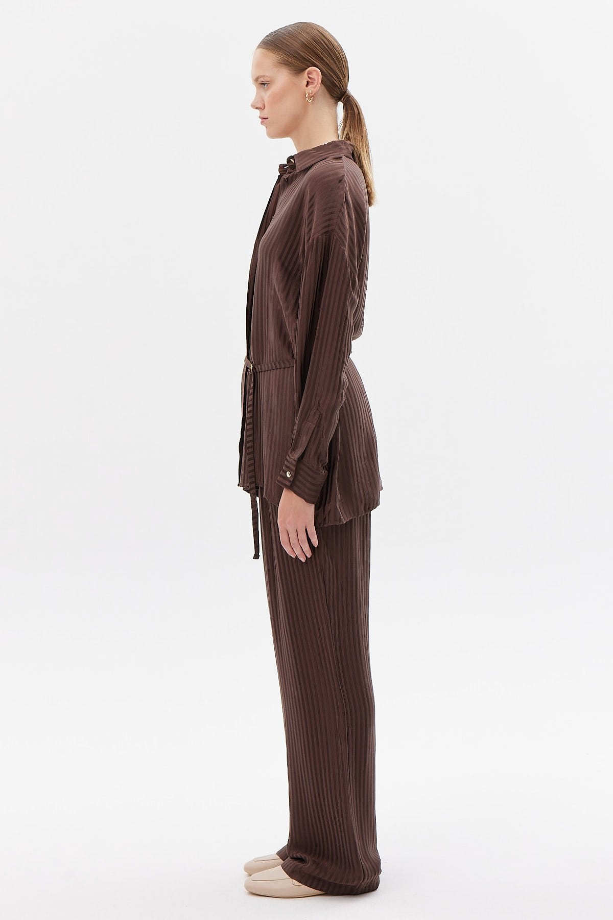 Women's Satin Trousers
