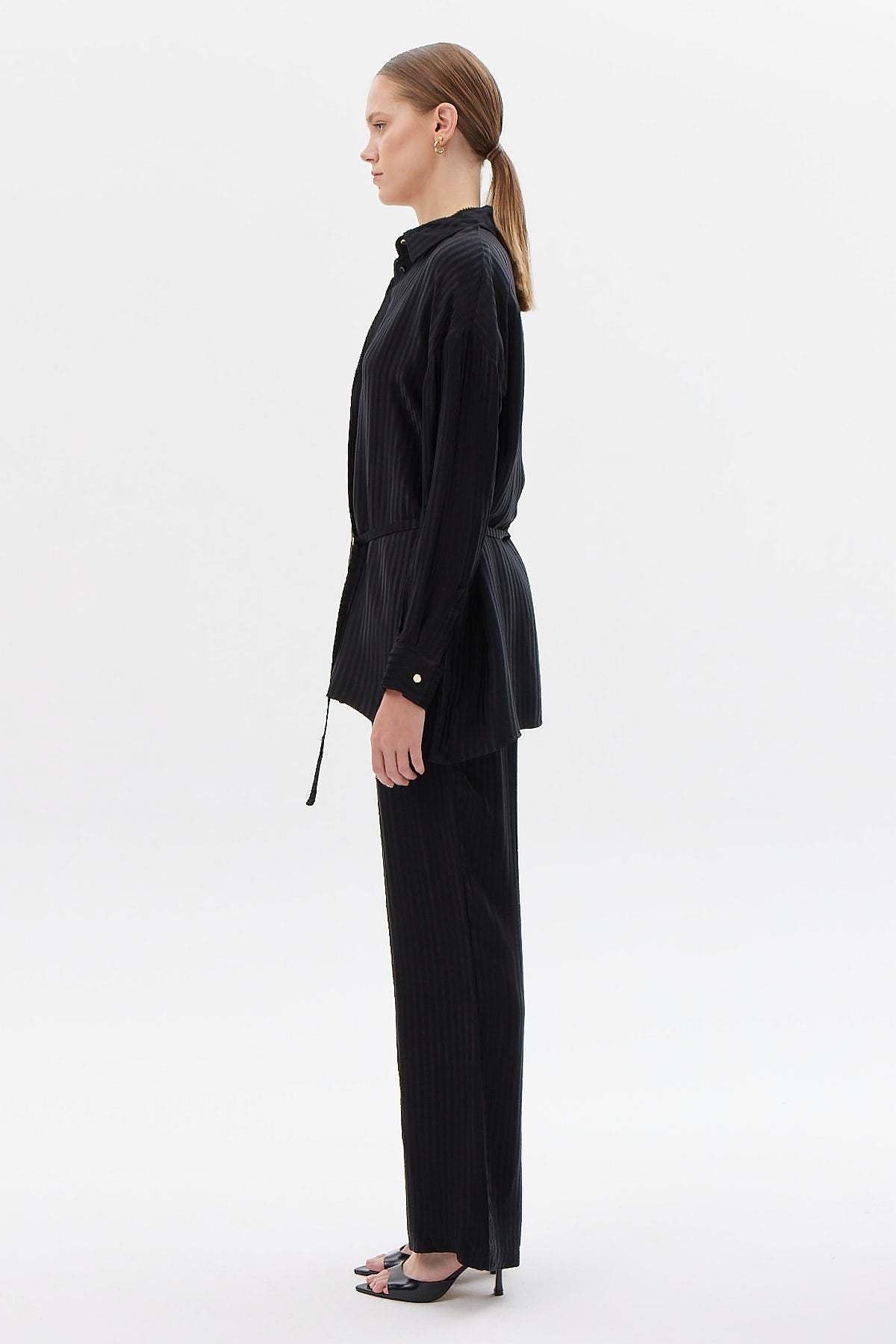 Women's Satin Trousers