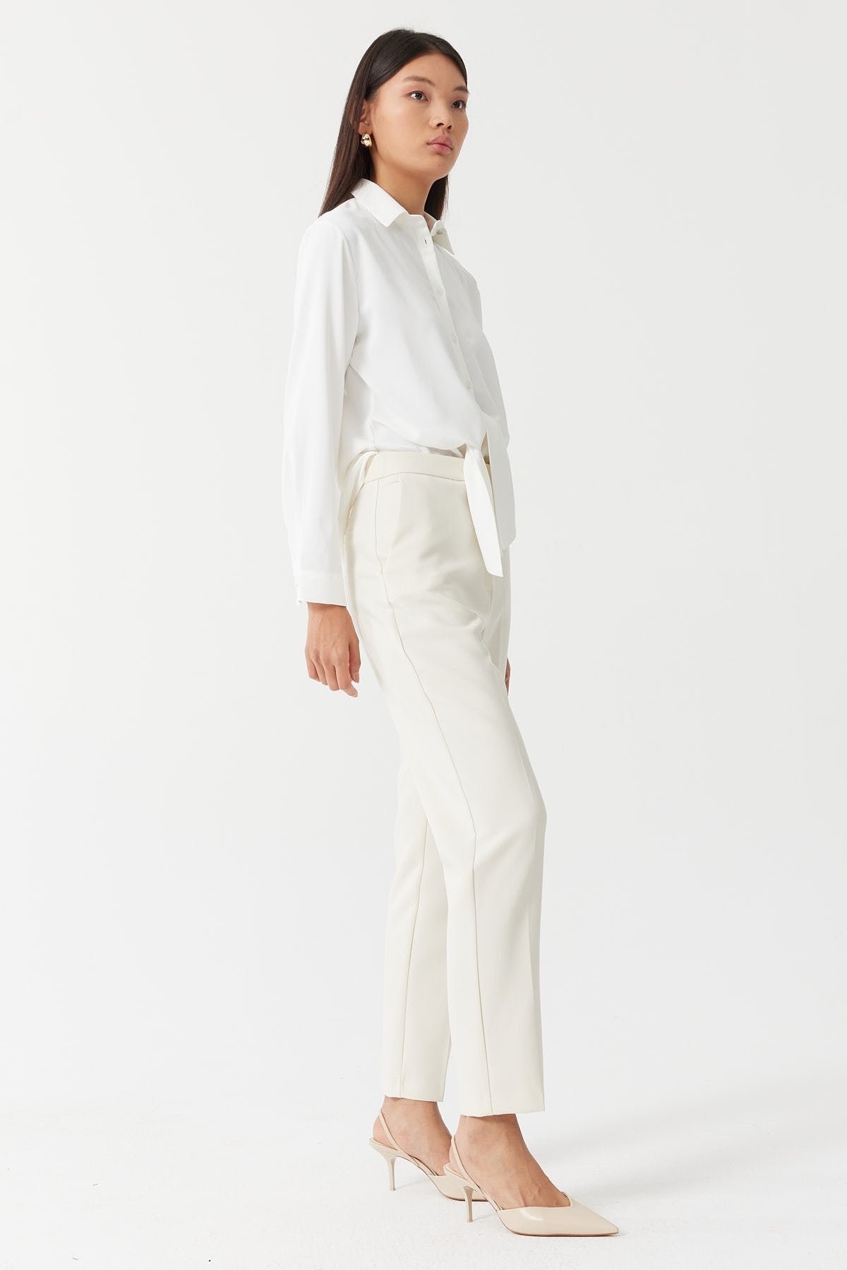 Women's Fabric Trousers