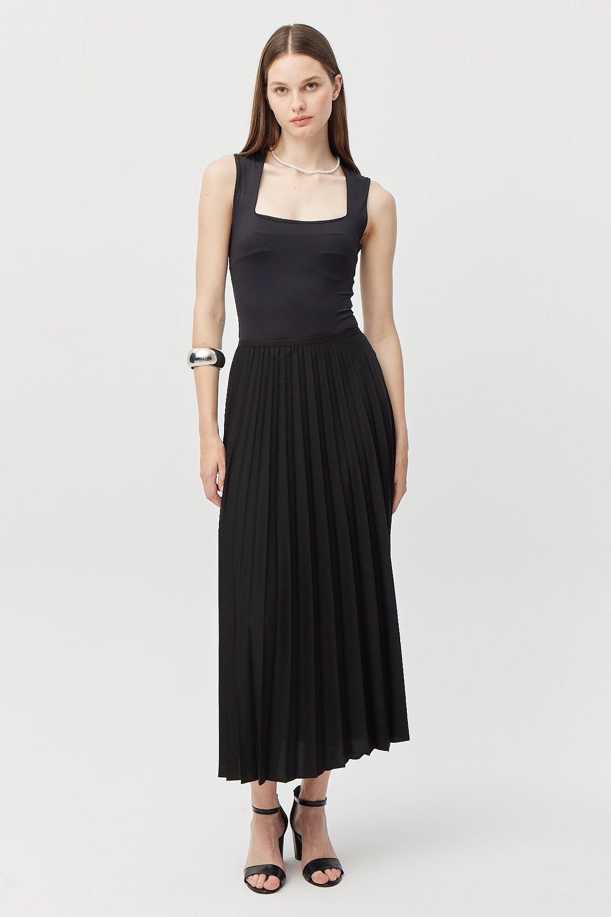Women's Pleated Skirt