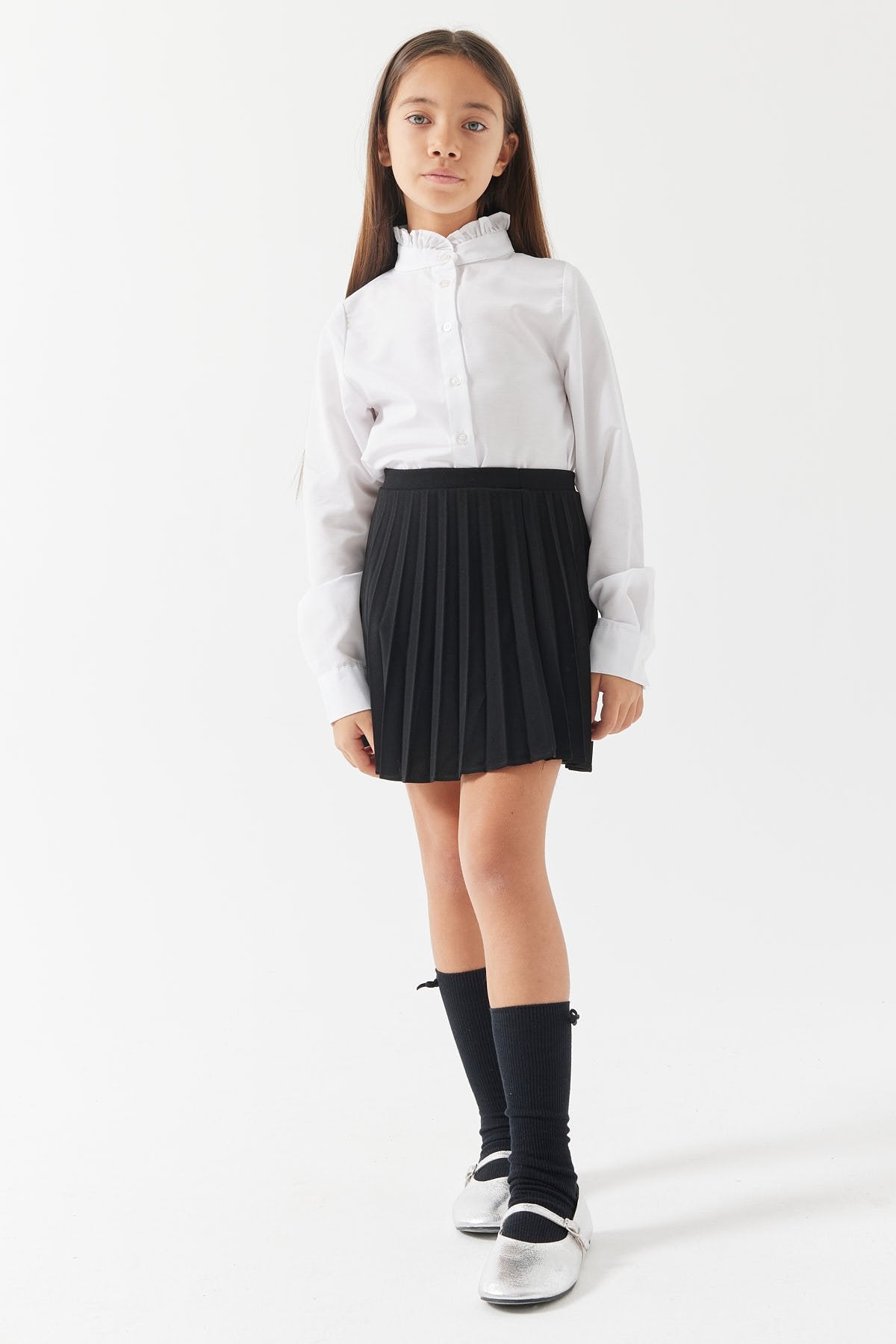 Girl's Pleated Skirt