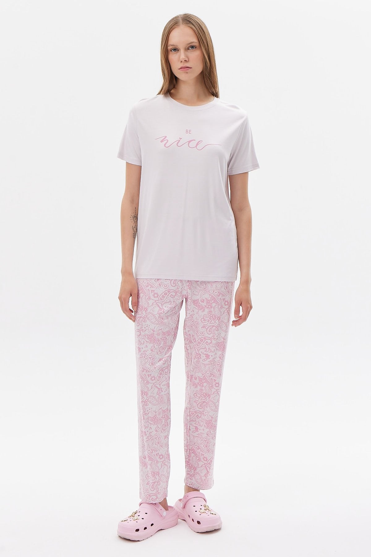 Women's Short Sleeve Pajama Set