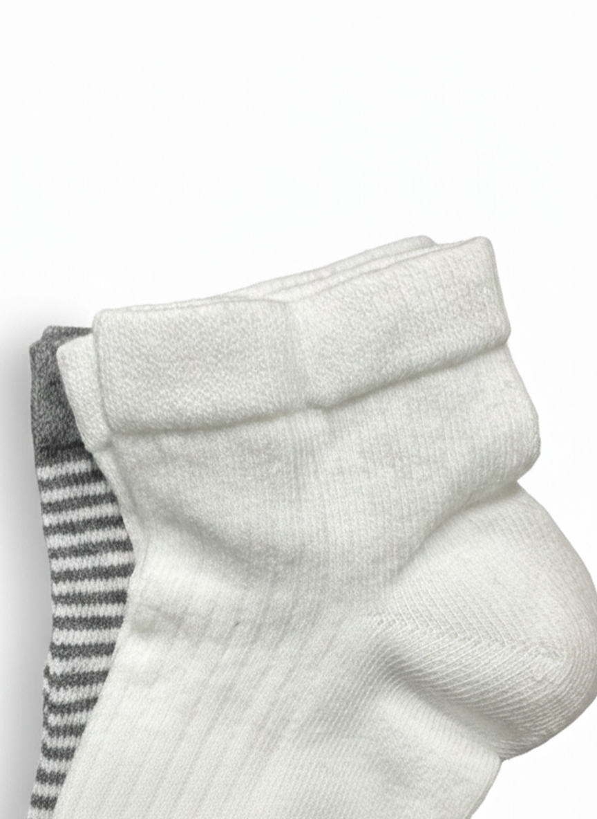 Boys' Long Bootie Two-Pack Socks