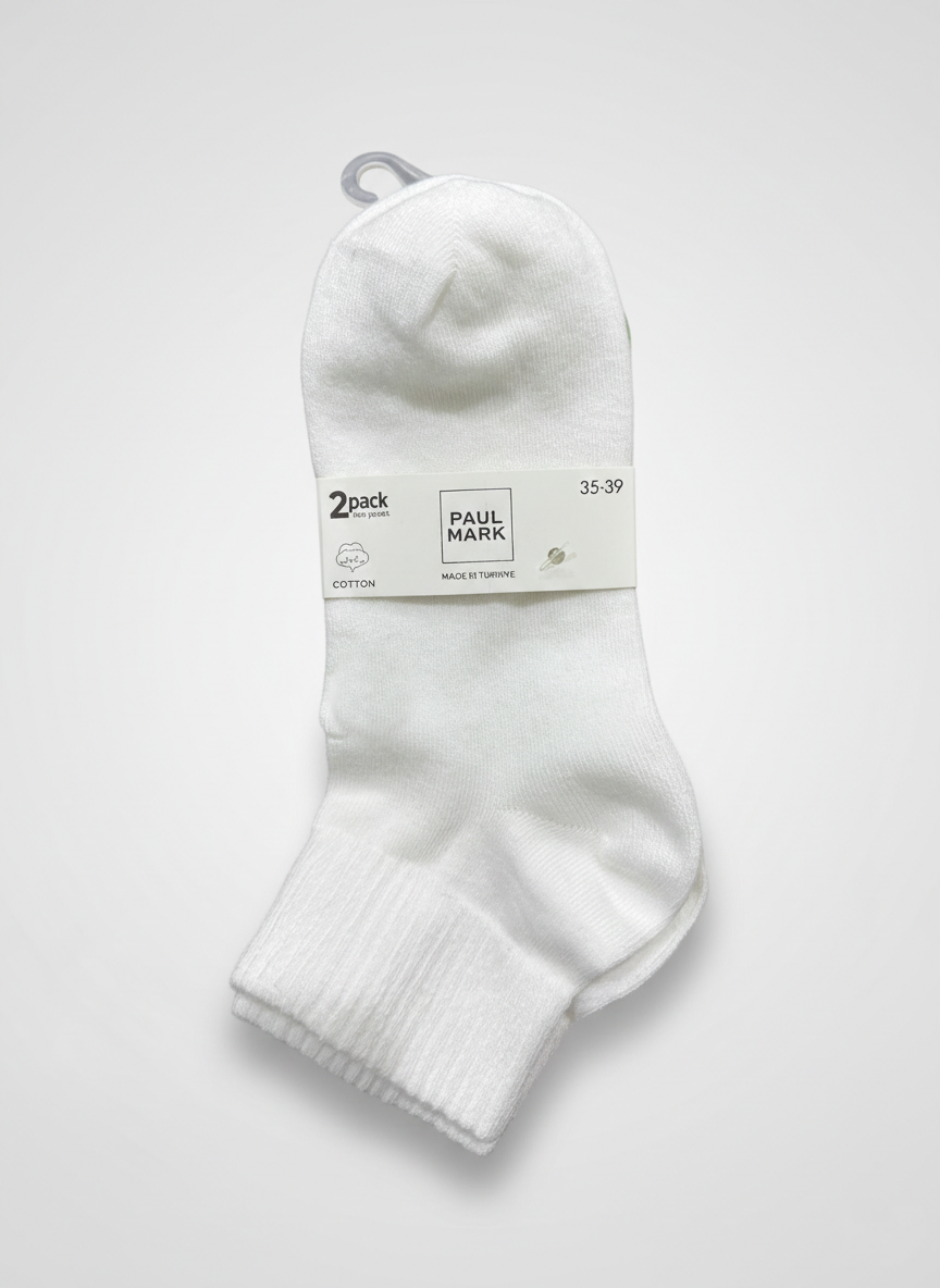 Women's 2-Pack Half-Cuff Socks