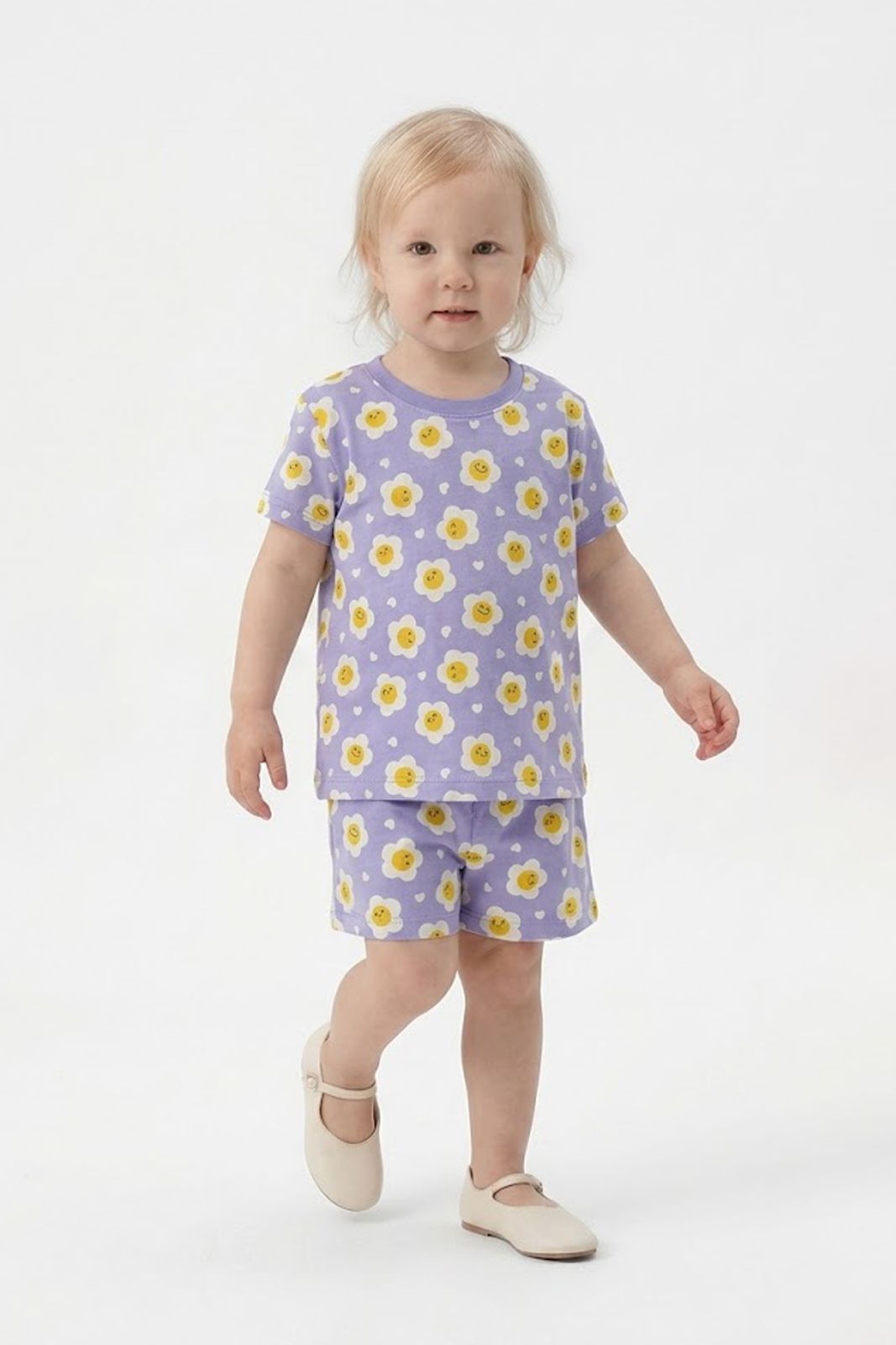 Girl's Shorts Pajama Set