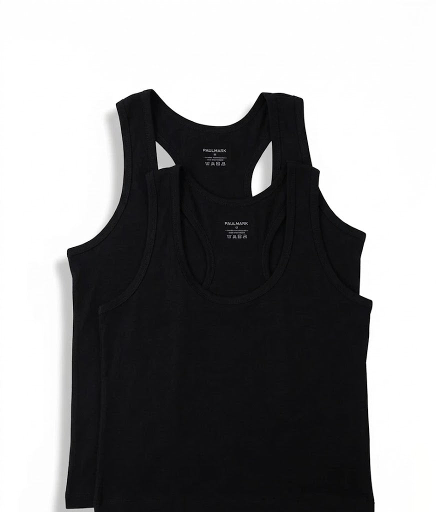 MEN'S GYM VEST ATHLETE  TANK TOP 2-PACK