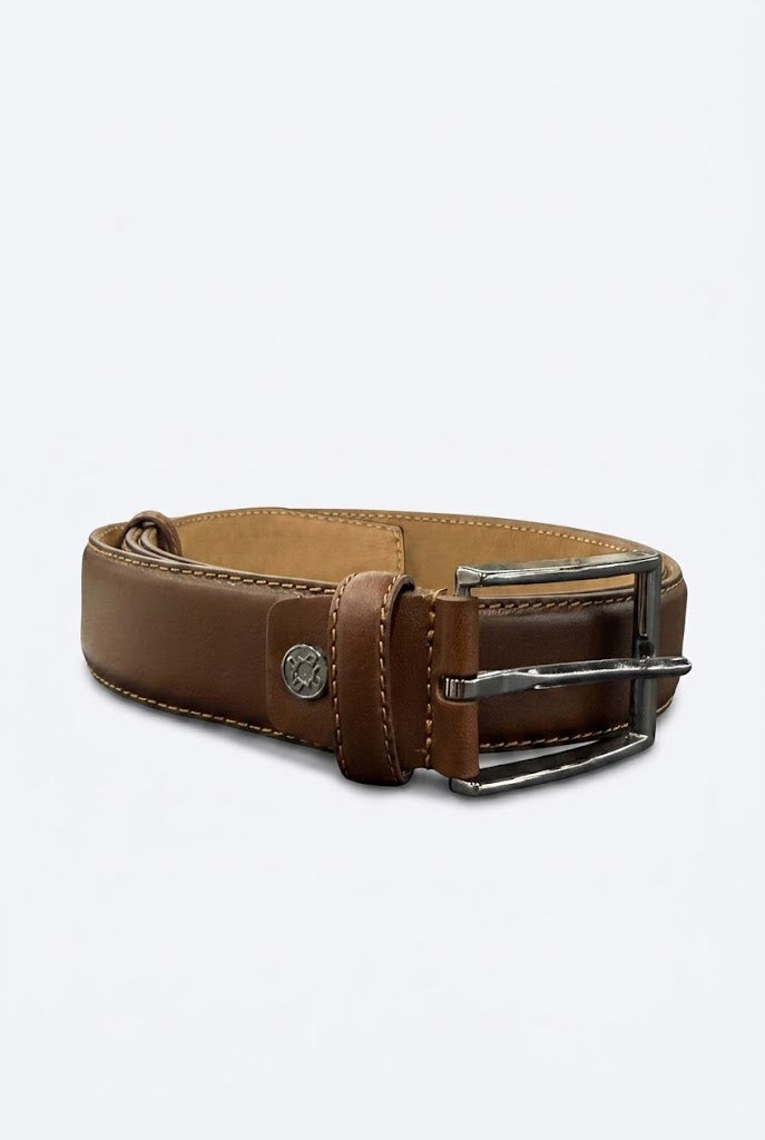 MEN'S LEATHER WRAP SPORTS BELT WITH BUCKLE