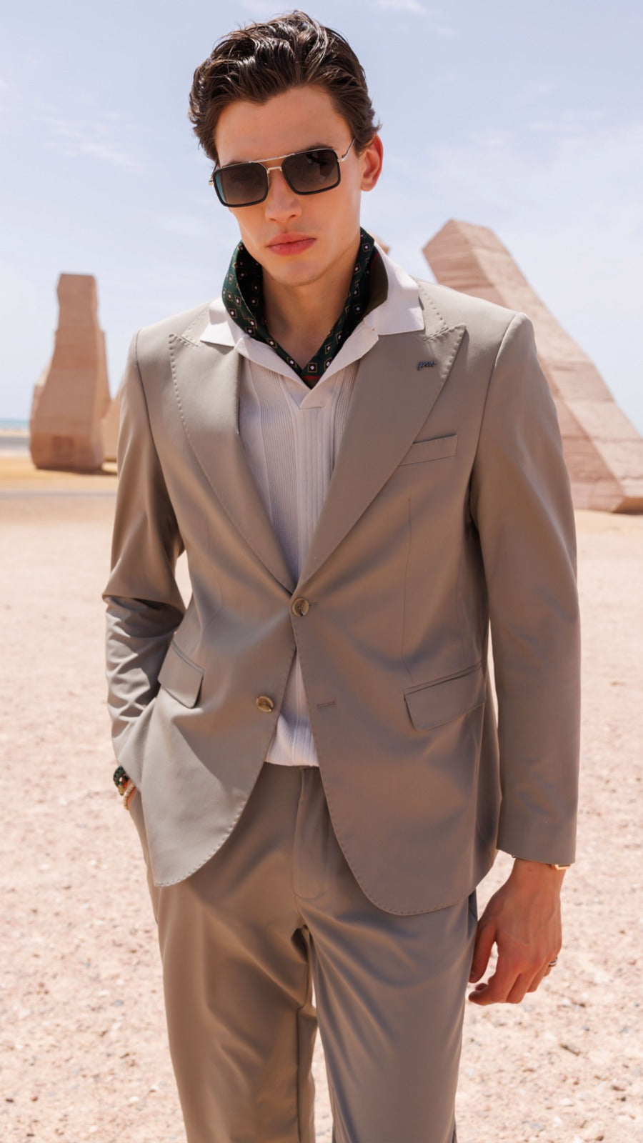 Men's Notch Lapel Jacket